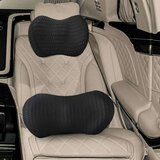  Jastuk s jastukom Podesiva 2 pcs Crna 4D mreža | shoptok.hr