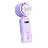 INF Prenosen ventilator 4000mAh, zložljiv 3-v-1, brezkrtačen Purple, (5000324861) | Shoptok.si