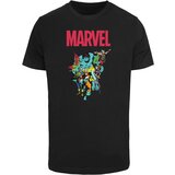 Merchcode Men's T-shirt Marvel Universe Avengers Pop Group black | shoptok.hr