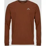 M's L/S Driftways Organic T-Shirt Smeđa