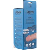 Real Fantasy Dylan - realistični dildo s tapado nogami (23 cm) - naravni | Shoptok.si