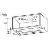 Elica aspirator LANE/WH/A/72 | ePonuda.com