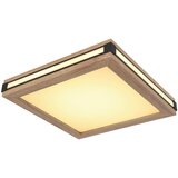 Globo LED stropna svjetiljka Carla (12 W, Topla bijela, Smeđa, D x Š x V: 30 x 30 x 7,5 cm) | shoptok.hr