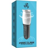 Funny Me First Class - Masturbator z vrtljivimi usti (bela in črna) | Shoptok.si