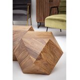 BIZZOTTO Stolić za kavu od masivnog sheesham drveta u tamnoj prirodnoj boji 42x42 cm Egypt – | shoptok.hr