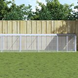 vidaXL Kavez za kokoši s krovom antracit 1003x98x90 cm pocinčani čelik Cijene