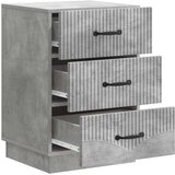  Noćni ormar Betonska siva 43 x 41 x 63,5 cm Konstruirano drvo | shoptok.hr
