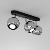 SPOT svetlo COMET 3xGU10/8W/230V crna/sjajni hrom | Eponuda.com