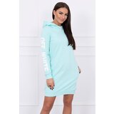 Kesi Dress Off White mint Cene