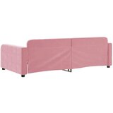  Dnevni krevet ružičasti 100 x 200 cm baršunasti | shoptok.hr