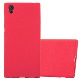 Cadorabo Case, združljiv s Sonyjem v Frost Red - Zaščitni pokrov iz fleksibilnega silikona TPU, (20571917) | Shoptok.si