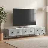 TV ormar Betonska siva 147 x 34,5 x 30 cm Konstruirano drvo | shoptok.hr