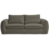 Bobochic Paris Zelena sedežna garnitura za spanje/raztegljiva 216 cm Archimede – Cene