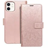 Book etui za iPhone 12/12 Pro mandala rose gold