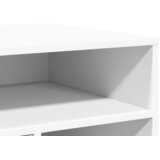  Stalak za pisač s kotačima bijeli 60 x 50 x 67 cm | Eponuda.com