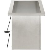  Vrtna posuda za sadnju s LED svjetlom Srebrna 30 x 60 x 30 cm - Nehrđajući čelik 30 x 60 x 30 cm 1 | shoptok.hr