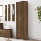 vidaXL ormar za hodnik boja hrasta 55x25x189 cm od konstruiranog drva Cijene