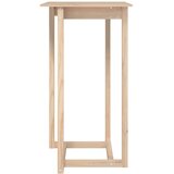 vidaXL Barski stol 60 x 60 x 110 cm od masivne borovine | shoptok.hr