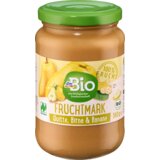 dmBio Pire od dunje, kruške i banane 360 g