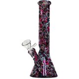  Stekleni bong mexican flowers, 26 cm Cene