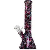  Stekleni bong mexican flowers, 26 cm