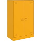 Maison Chic Komoda - Predalnik gorčično rumena 67x39x107 cm jeklo, (21715986) Cene