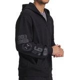 Under Armour Muški duks Rival LW Graphic FZ, Crna Cene