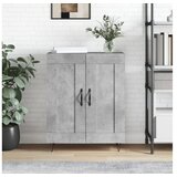 vidaXL Komoda siva boja betona 69 5x34x90 cm od konstruiranog drva | shoptok.hr