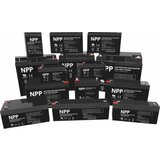 NPP NP12V-4.5Ah, agm battery, C20=4.5AH, T1, 90x70x101x107, 1,5KG, black 43867 cene