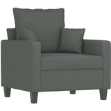  3-dijelni set sofa s jastucima tamnosivi od tkanine | shoptok.hr