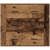  Komoda boja starog drva 80 x 33 x 70 cm od konstruiranog drva | shoptok.hr