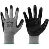 Rukavice za rad 12 pcs Siva i crna 11 / XXL Poliester | Eponuda.com