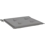  Jastuci za vrtne stolice 4 kom sivi 40x40x4 cm od tkanine | shoptok.hr