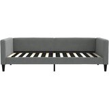  Dnevni krevet tamnosivi 100 x 200 cm od tkanine | Eponuda.com