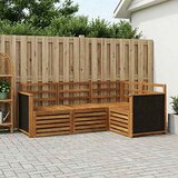  Setovi sofa 4 pcs Čvrsto drvo akacije | shoptok.hr