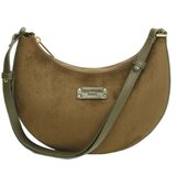 Fancy Metal Goods Ltd Alice Wheeler - Torba - Suede Kensington, Crossbody, Shoulder, Olive | Eponuda.com