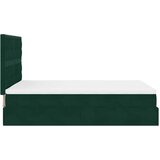 Ottoman krevet s madracima tamnozeleni 140x190 cm baršun | Eponuda.ba