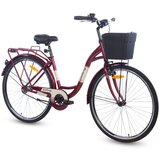 Olimp Sport Bicikl DESTINY 28" bordo/bež | ePonuda.com