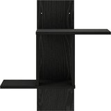  Polica na zidu Crni hrast 59 x 17 x 63 cm Konstruirano drvo | shoptok.hr