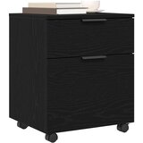 Kabinet za datoteke s ladicama Crni hrast 45 x 38 x 54 cm | Eponuda.com