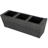 Garden Pleasure Temno siv vrtni sadilnik ADDU Balcony Box | Shoptok.si