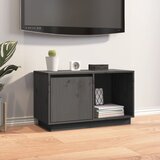 The Living Store TV omarica siva 74x35x44 cm trdna borovina - TV Omarica, (21375032) Cene