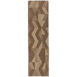 Flair Rugs Rjav ročno tkan volnen tekač 60x230 cm Moda Asher – | Shoptok.si
