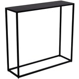 Custom Form Črna kovinska konzolna mizica 100x30 cm Julita - CustomForm Cene