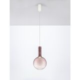 Nova Luce Smeđa staklena LED viseća svjetiljka s mogućnosti zatamnjivanja ø 25 cm Nostos – | shoptok.hr