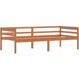  Posteljni okvir medeno rjav iz trdne borovine 90x200 cm, (20647259) | Shoptok.si