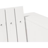  Vrtni kauč Bijelo 134 x 60 x 62 cm Čvrsto borovo drvo | shoptok.hr