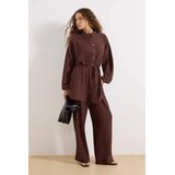 Trendyol Modest Ženski komplet Tctss25Us00046, Smeđi Cene