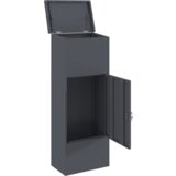  Sandučić za pakete Antracit 44.5 x 29 x 110.5 cm Čelik | shoptok.hr
