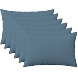  Jastuk s jastukom HEERLEN 6 kom. Traper plava Tkanina - Trapere plave boje 30 x 50 cm 6 | shoptok.hr
